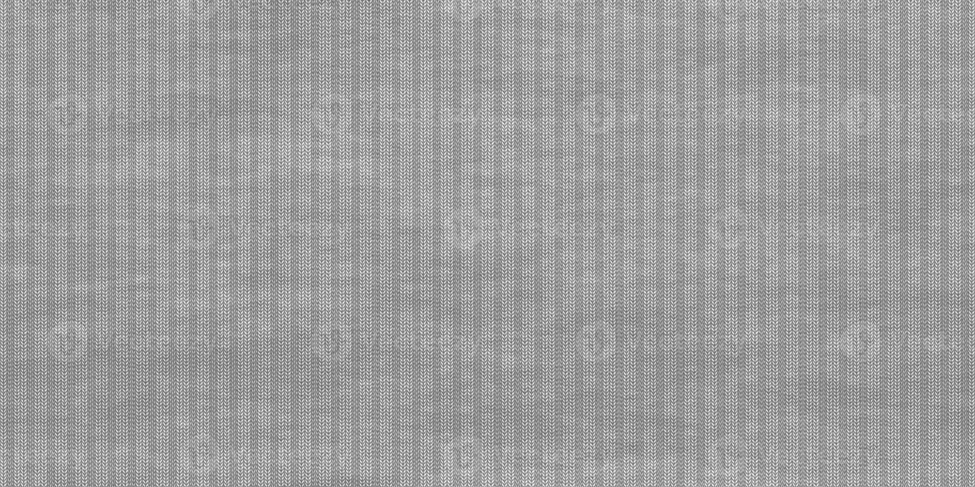 Grey striped knitting wear textile background. Seamless lined knit texture. Knitted clothes fabric surface pattern. Knitwear material backdrop. photo