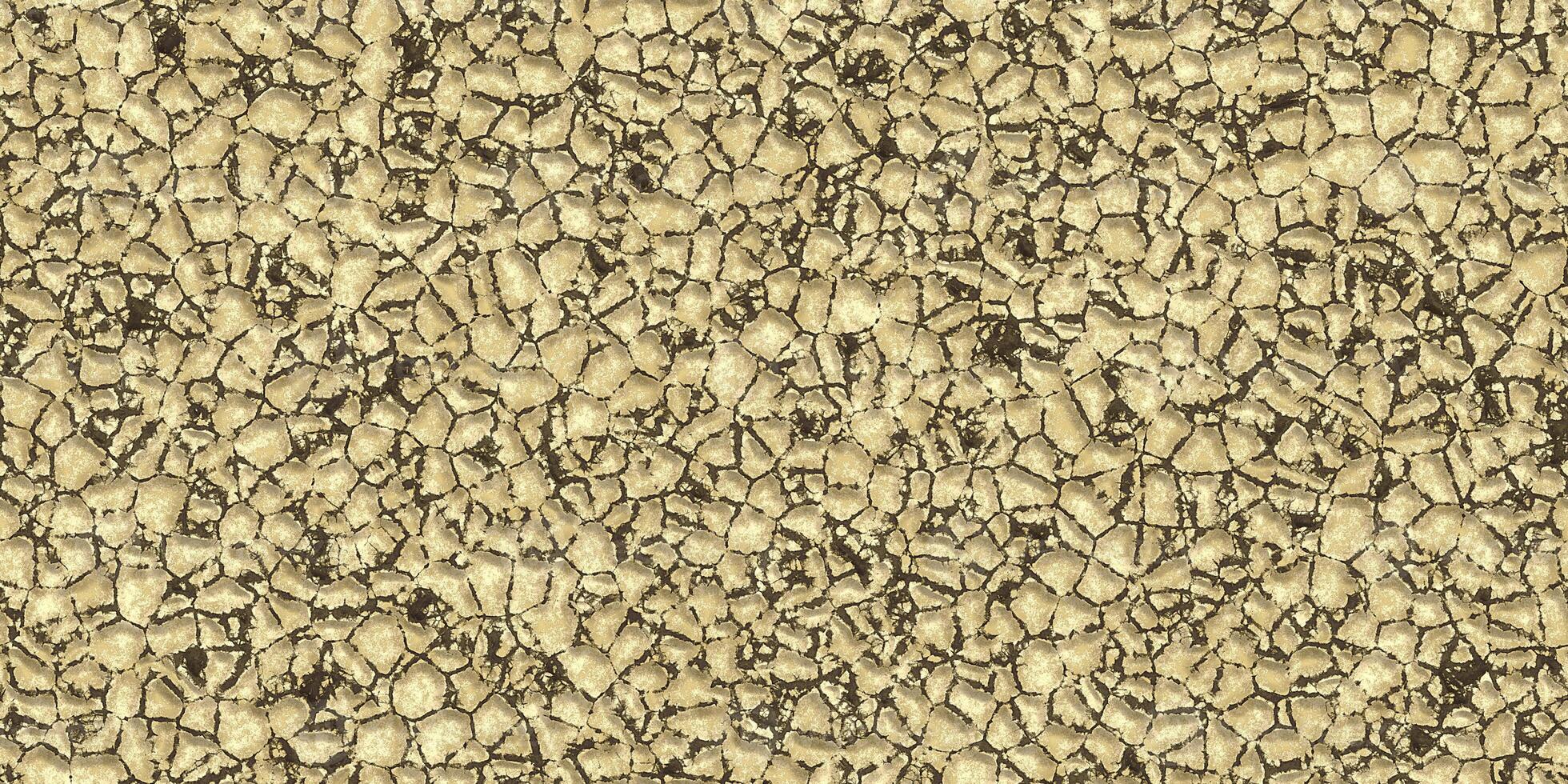 Yellow summer desert cracks surface. Hot grunge weather climate pattern. Cracked ground texture. Dry land background. Ecology terrain backdrop. photo