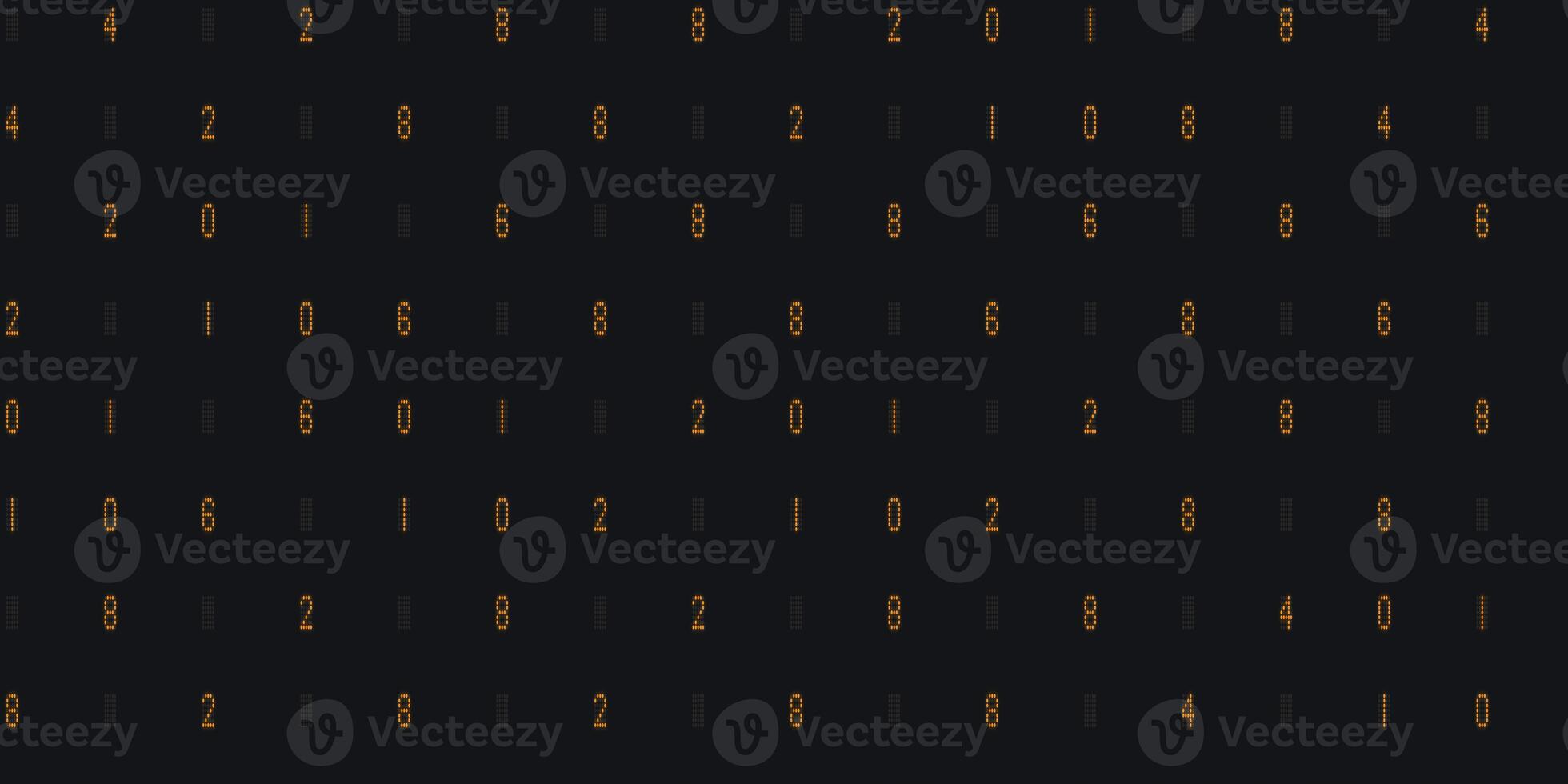 Yellow numeral tech design backdrop. Abstract display digit pattern. Electronic Numbers Background. Cyberspace texture. Numeric binary creative surface. photo