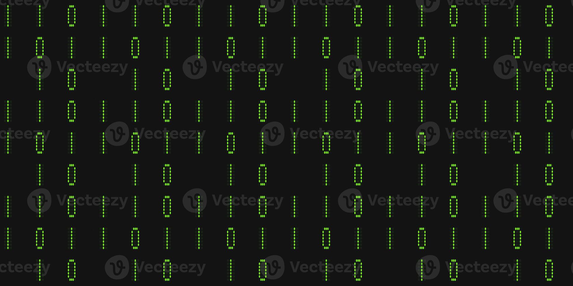 Green numeric binary creative surface. Numeral tech design backdrop. Abstract display digit pattern. Electronic Numbers Background. Cyberspace texture. photo