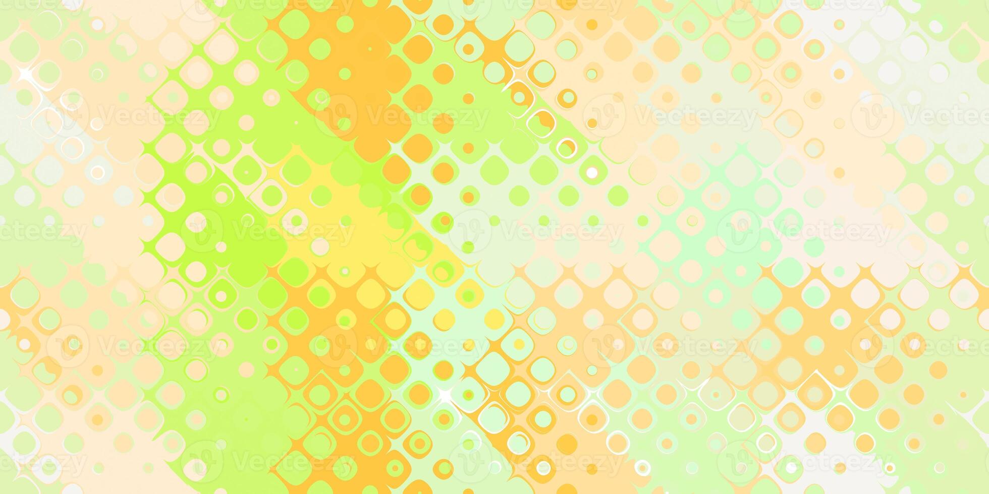 Green beige bubbled liquid creative design. Awesome colored sweet holiday texture. Amazing multicolor happy love shapes backdrop. Bright color bubbles geometric surface. Rounded cells grid background. photo