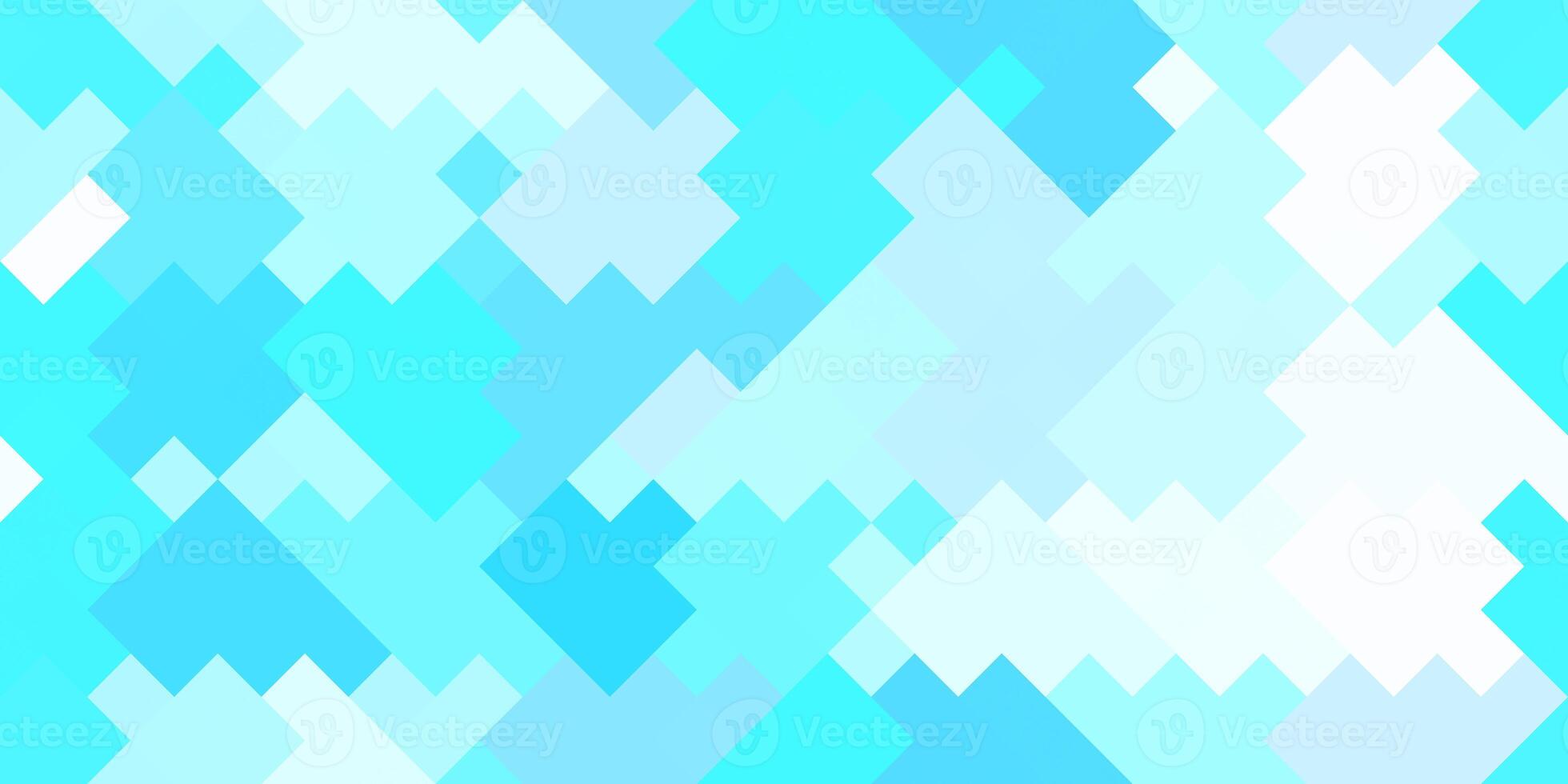 Blue colorful square geometry backdrop. Pixel graphic surface. Modern multicolor pattern. photo
