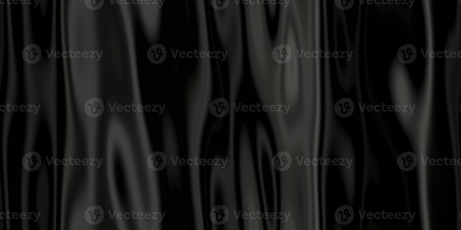 Black silky material backdrop. Silk wear textile background. Seamless satin texture. Atlas fabric surface pattern. photo