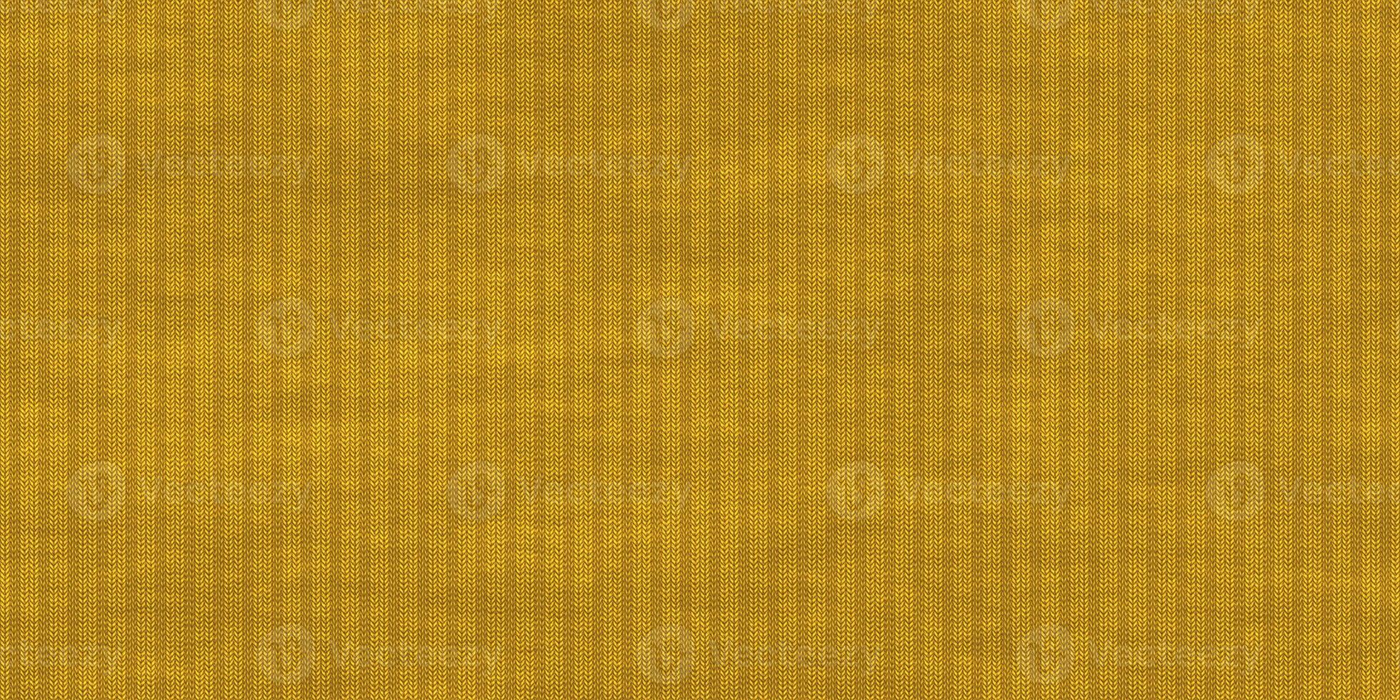 Yellow striped knitwear material backdrop. Knitting lined wear textile background. Seamless knit texture. Knitted clothes fabric surface pattern. photo