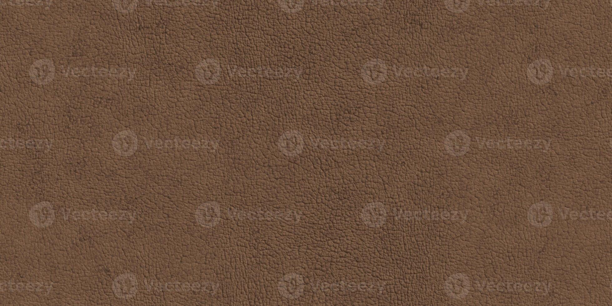 Brown beige hard rough seamless leather texture. Skin background. Leathern surface. photo