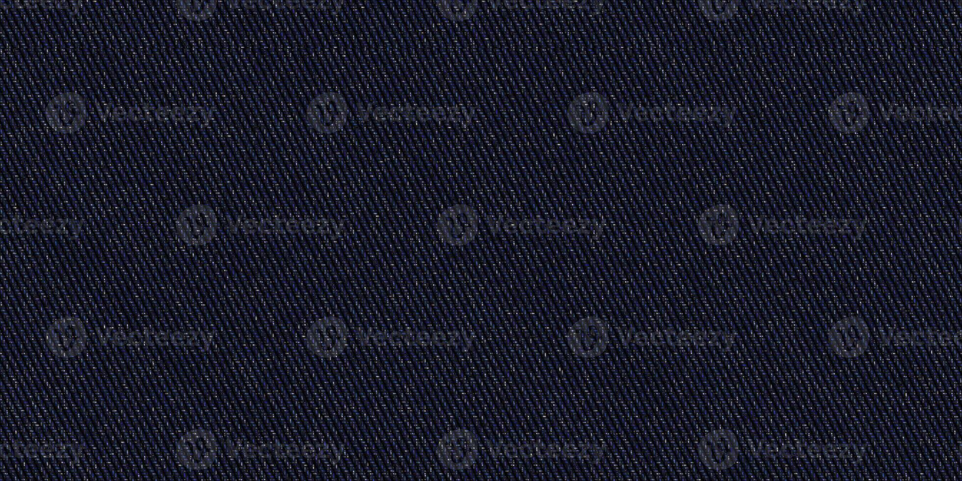 Cotton blue material backdrop. Casual wear textile background. Seamless jeans texture. Denim clothes fabric surface pattern. photo