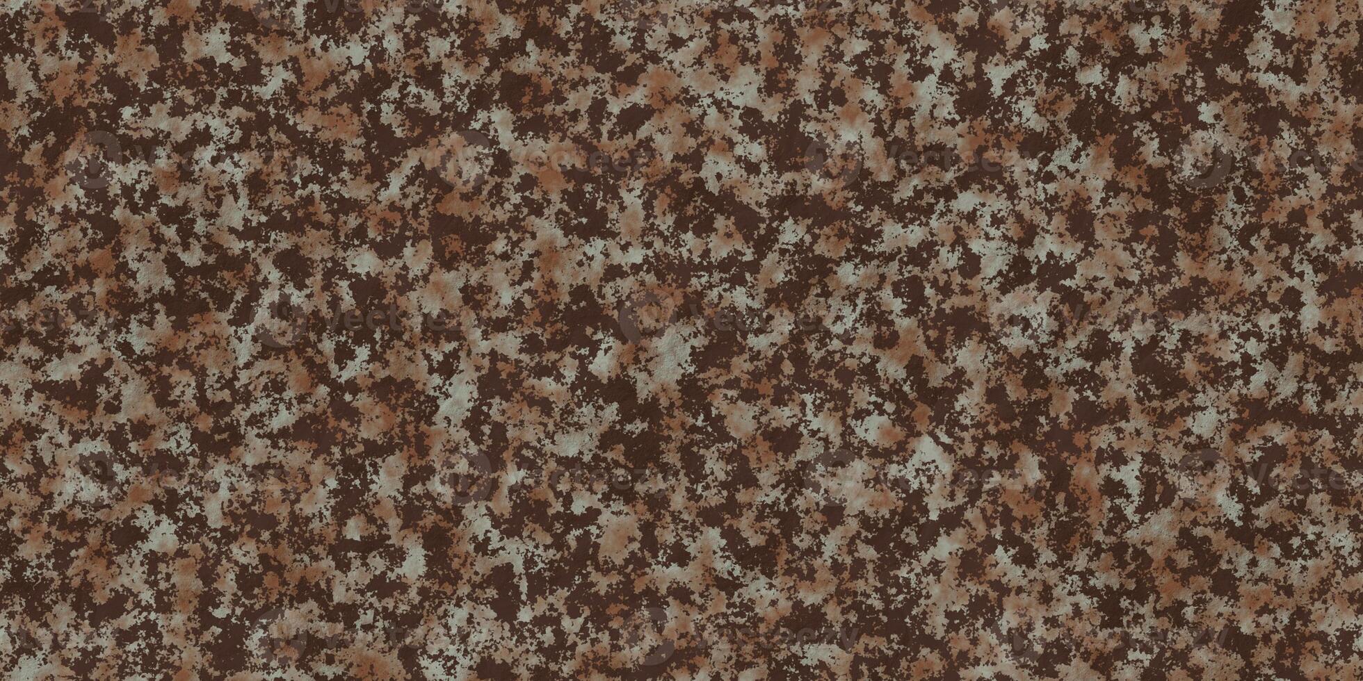 Dirty Rusted Metal Pattern. Seamless Transition. photo