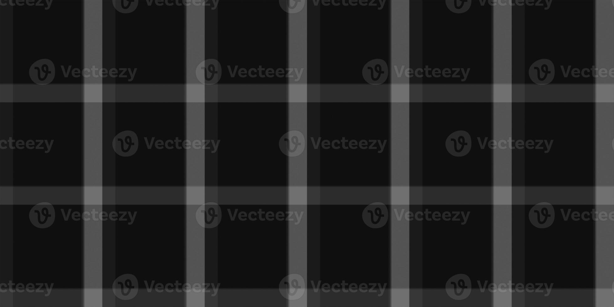 Grey black checkered material backdrop. Woolen cotton wear textile background. Seamless flannel texture. Fustian clothes fabric surface pattern. photo