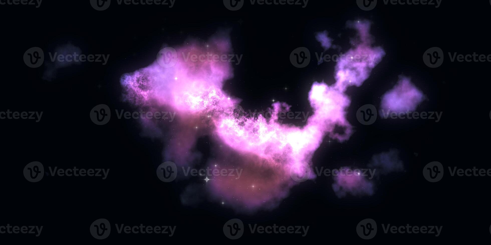 Pink cosmos stars cloud background. Night sky stars backdrop. Astronomy galaxy pattern. Star field night scape texture. Astrology creative design. photo