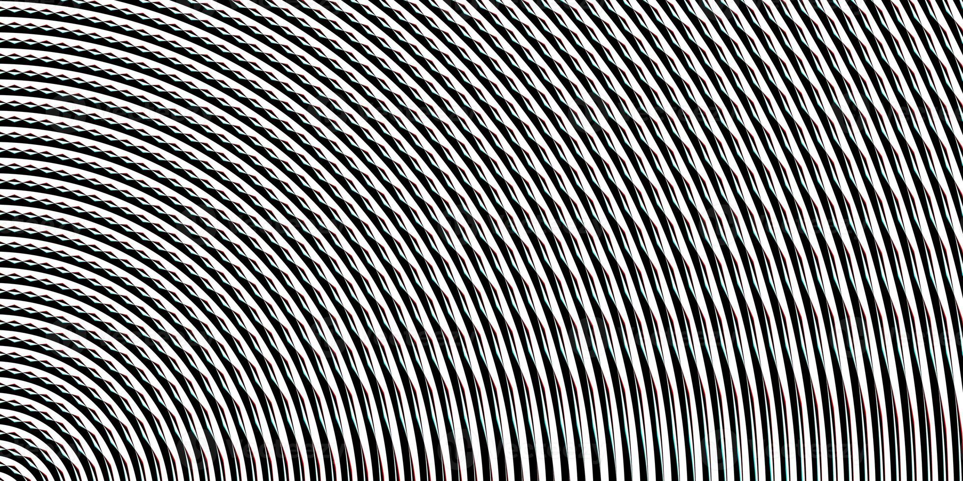 Striped black and white circles projector lens background creative. Searchlight screen optical. Lamp flare glow. Fresnel lens pattern. Spotlight glass art texture. photo