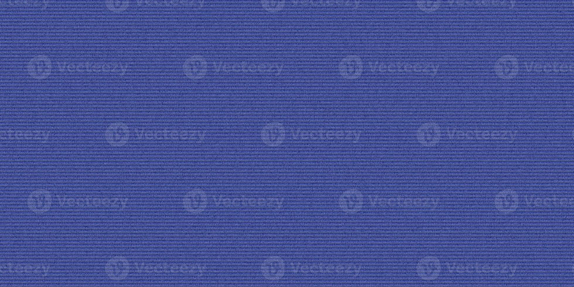 Royal blue velvet seamless background. Hard stripe floor rug fabric textile. Berber carpet texture. photo