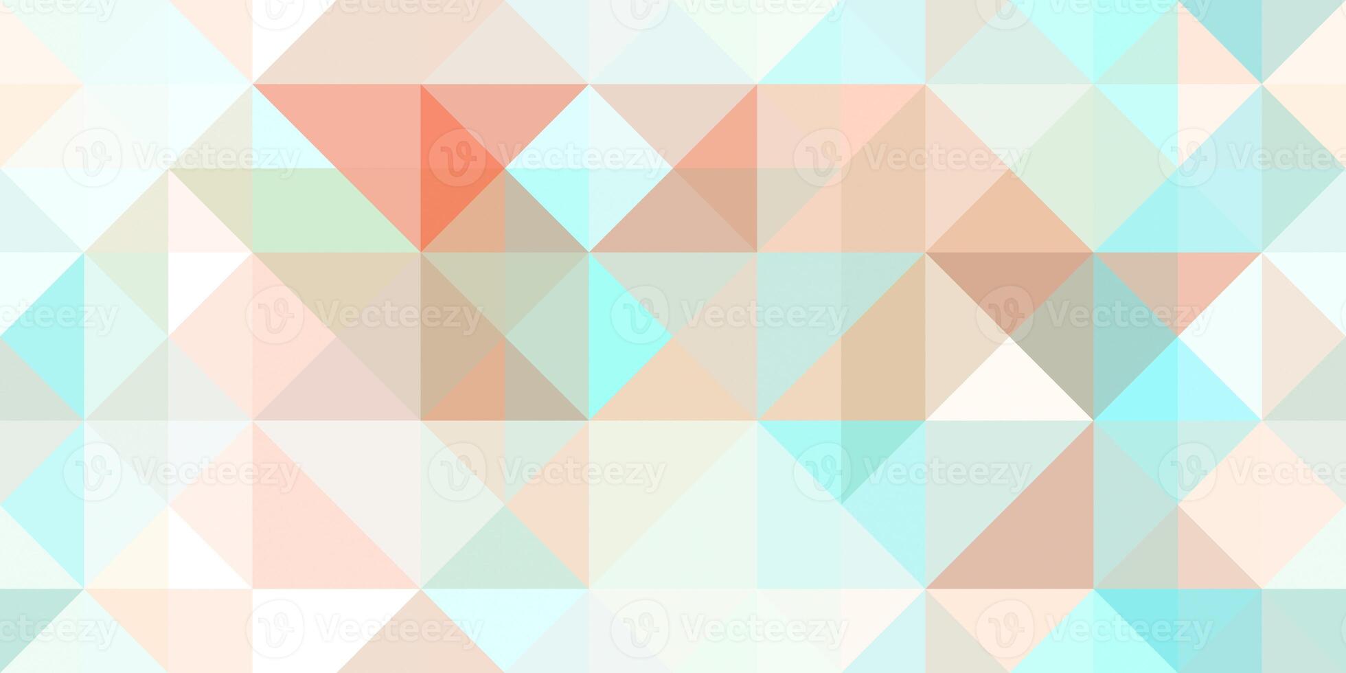 Geometric background pattern. Light brown blue. Seamless chaotic usual forms multicolor geometric modernism style. photo