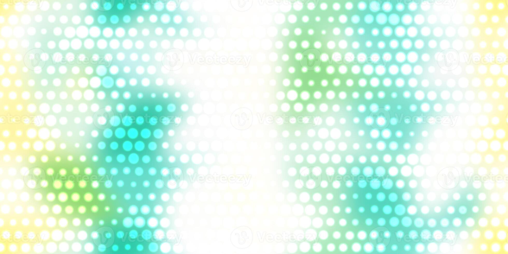 Green dots color background. Blurred dotted colored texture. Happy circles color love creative backdrop. Bright rings glowing colorful pattern. Simple sweet design. photo