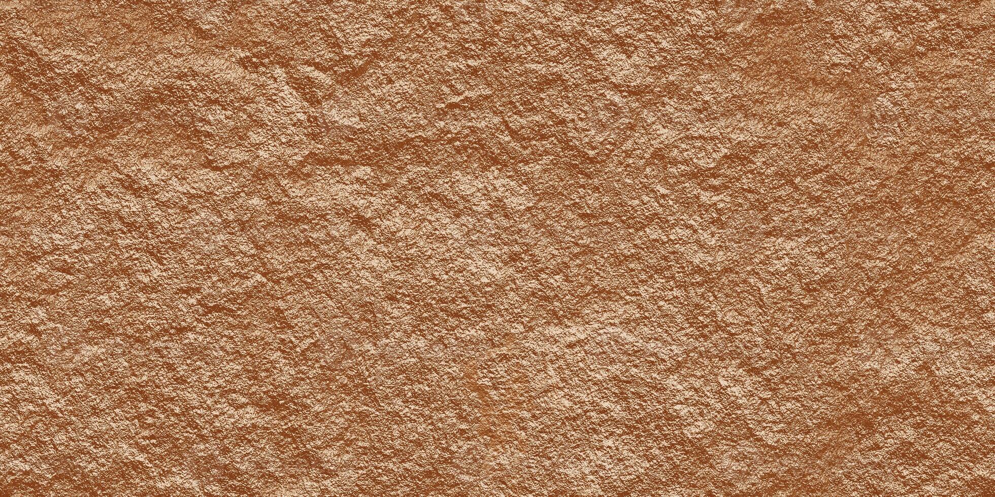 Seamless Bronze Pattern. Bronzed Ore Texture. photo