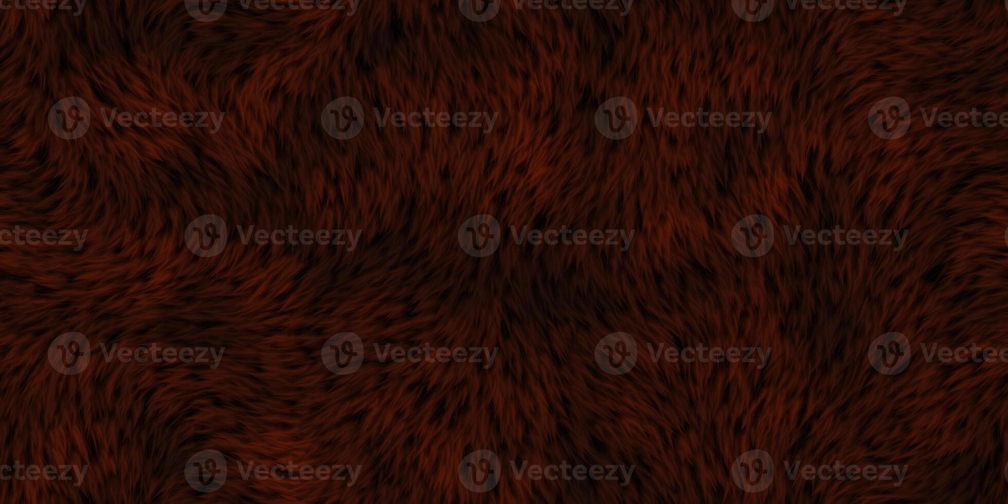 Brown warm surface. Hairy pattern. Furry backdrop. Wild animal design. Fuzzy fashion creative. Wool texture. Fur background. photo