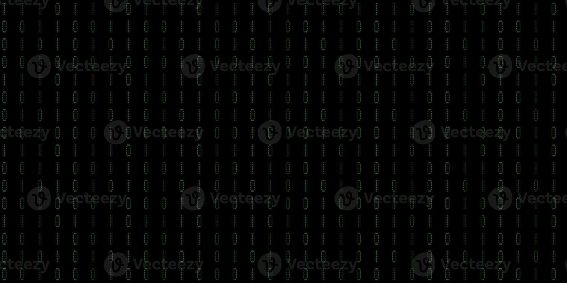Green numeral tech design backdrop. Abstract display digit pattern. Electronic Numbers Background. Cyberspace texture. Numeric binary creative surface. photo