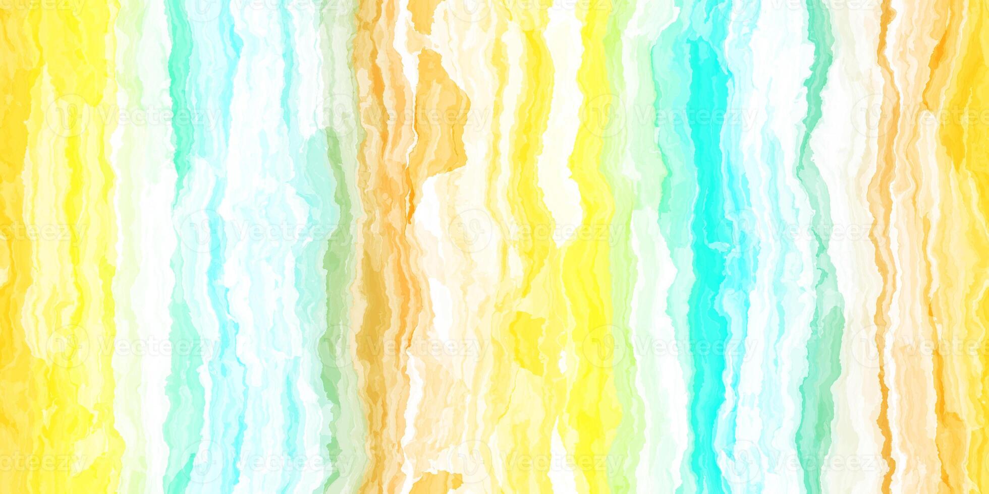 Yellow blue colored striped smooth blending texture. Color lined transitions pattern. Awesome colorful dynamics surface. Color streaks line background. photo