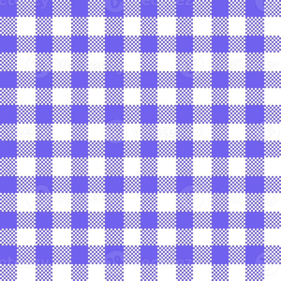 Gingham Pattern. Seamless medium slate blue white traditional check pattern. Good for tablecloths, oilcloths, towels, picnic blankets, gift paper. photo