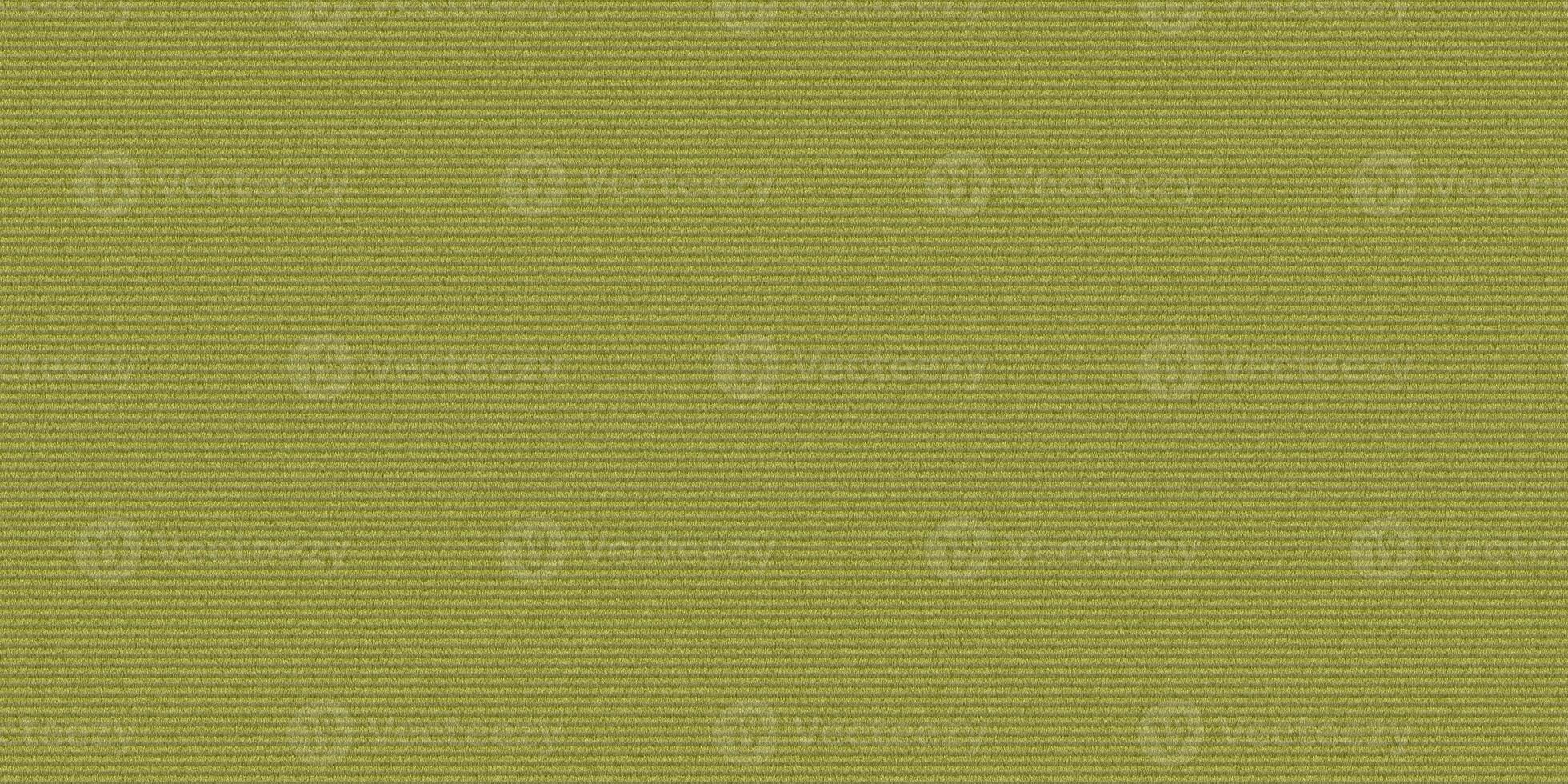 Olive berber carpet texture. Velvet seamless background. Hard stripe floor rug fabric textile. photo