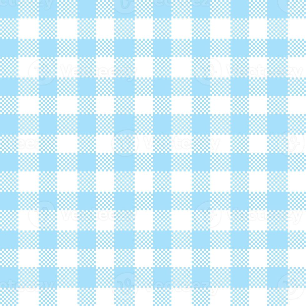 Gingham Pattern. Seamless pale turquoise blue white classic checkered pattern. Good for belts, bags, scarves, ties, shawls and other accessories. photo