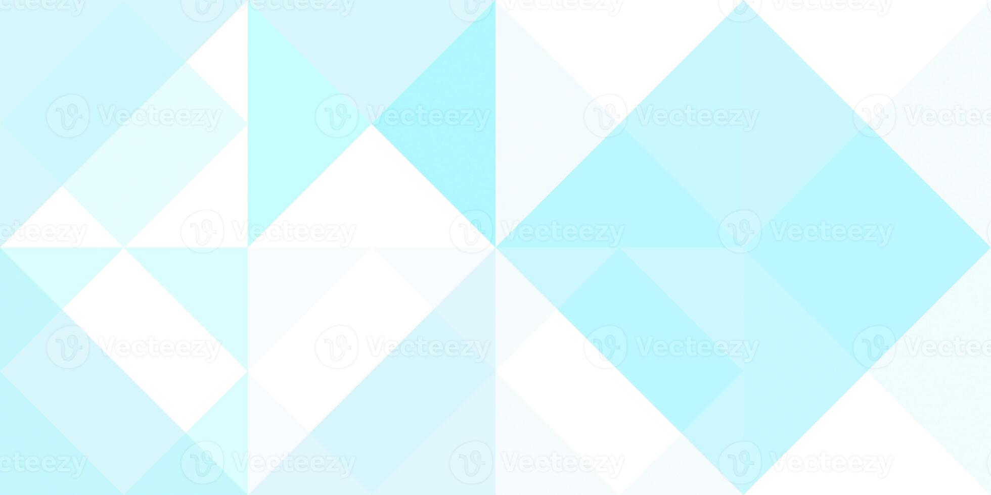 Geometric background pattern. Light sky blue. Seamless different flat even color shapes minimal design. photo