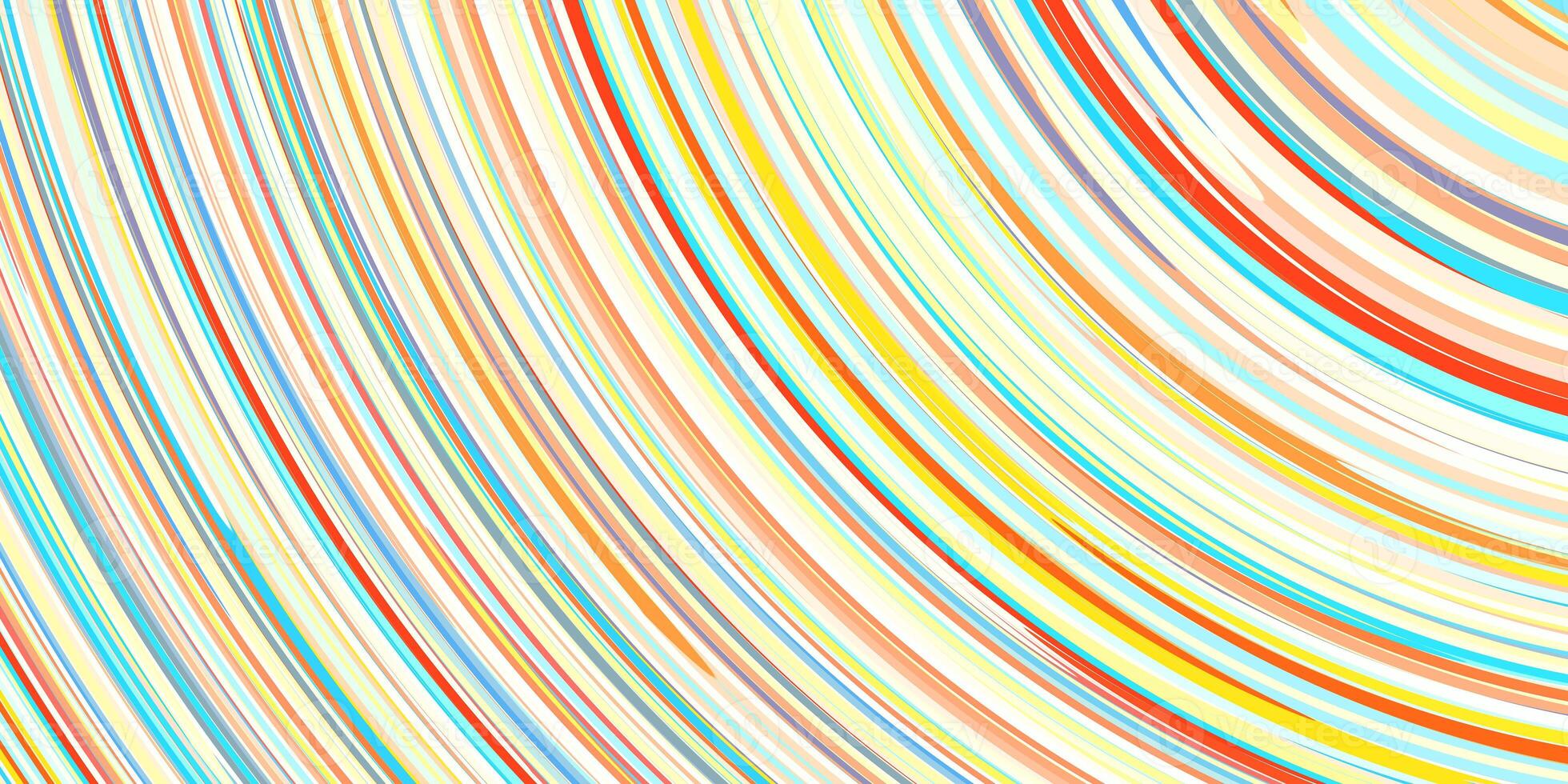 Abstract school education design. Cool sun shining creative. Colored curves background. Color arc bow surface. Amazing multicolor arch backdrop. Awesome colorful rounding pattern. photo