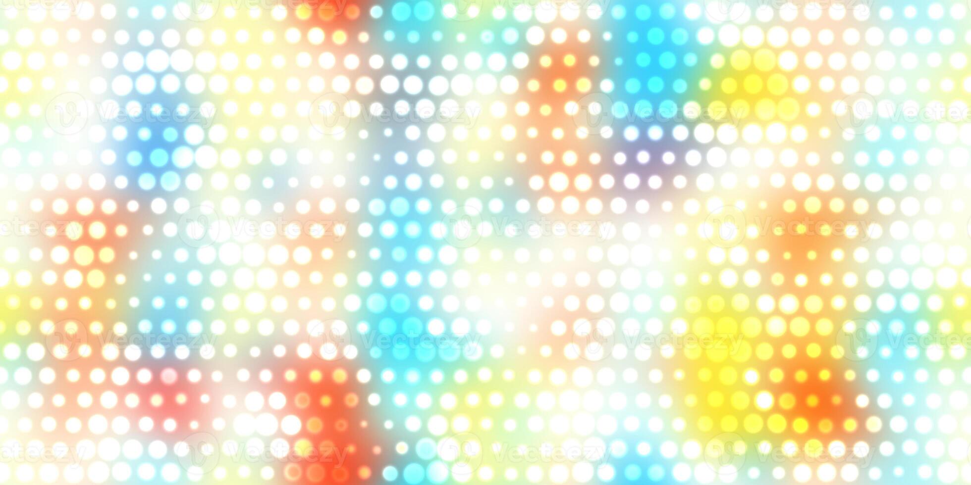 Happy circles color love creative backdrop. Bright rings glowing colorful pattern. Simple sweet design. Dots color background. Blurred dotted colored texture. photo