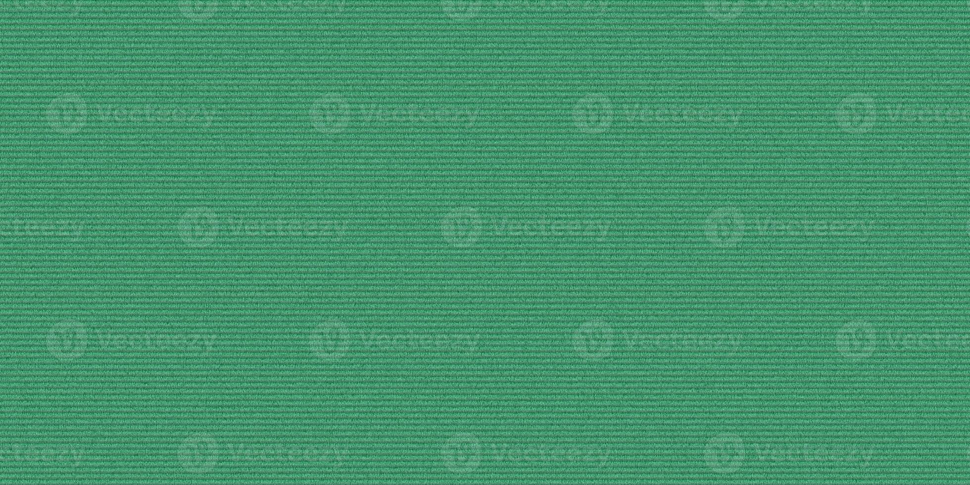 Medium sea green velvet seamless background. Hard stripe floor rug fabric textile. Berber carpet texture. photo