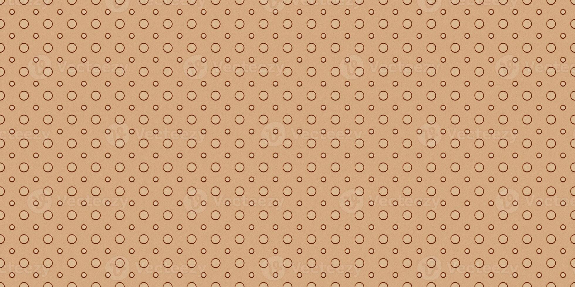 Seamless Bronze Backdrop. Bronzed Dots Background Pattern. photo
