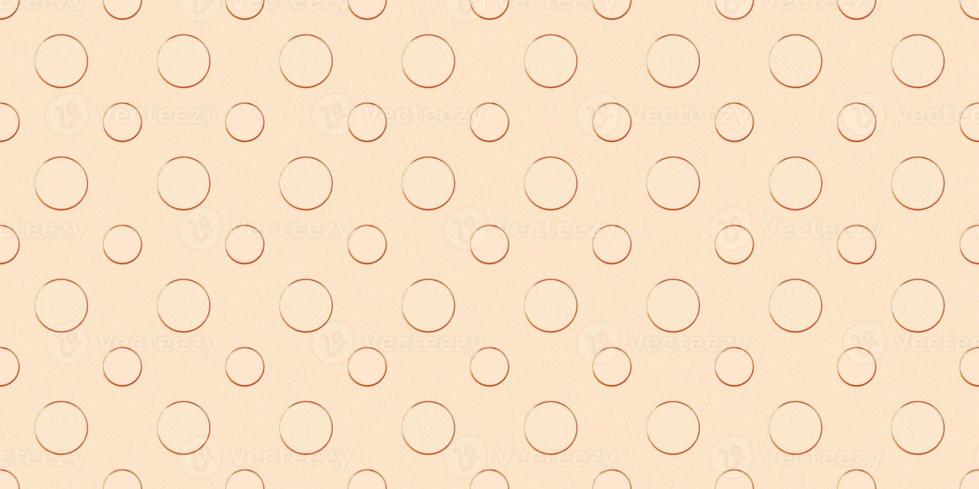 Golden Bubbles Shine Background. Seamless Gold Pattern. photo