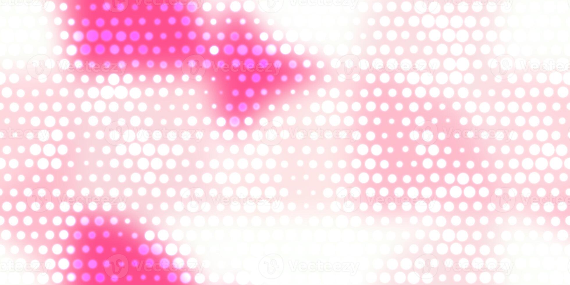 Red pink bright rings glowing colorful pattern. Simple sweet design. Dots color background. Blurred dotted colored texture. Happy circles color love creative backdrop. photo
