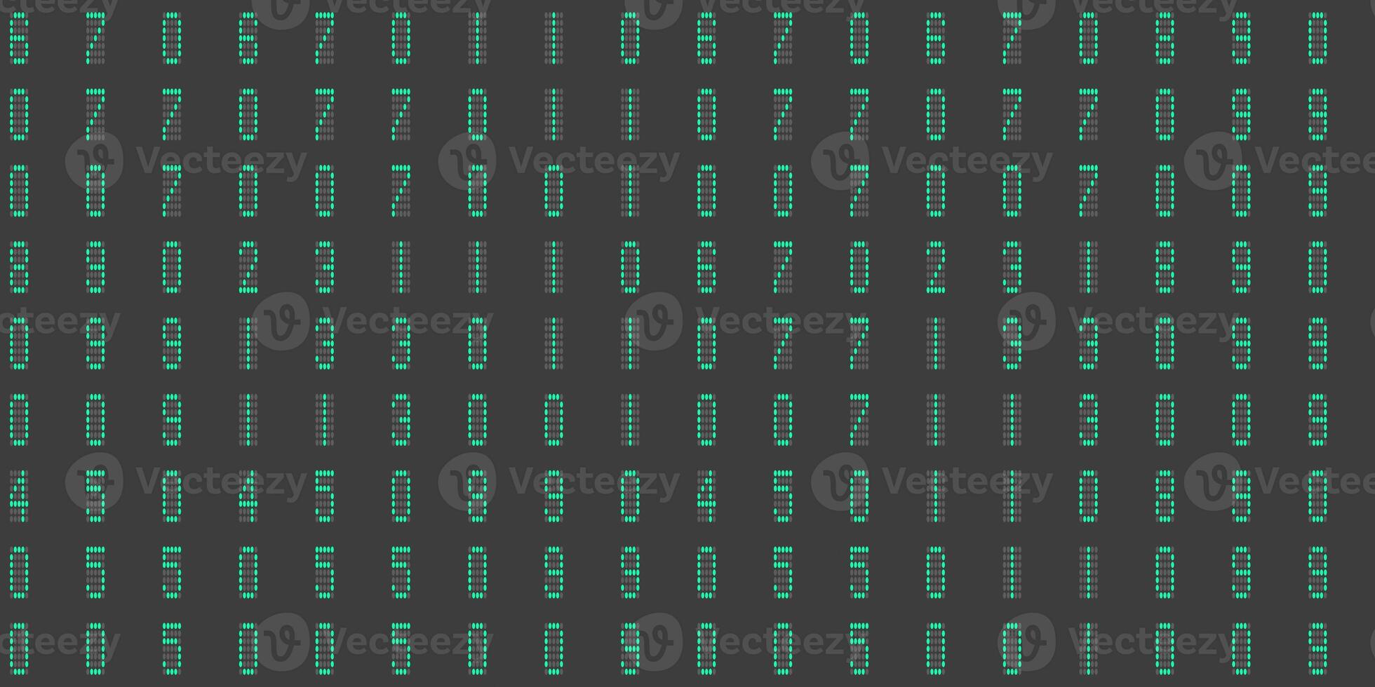 Green electronic Numbers Background. Cyberspace texture. Numeric binary creative surface. Numeral tech design backdrop. Abstract display digit pattern. photo
