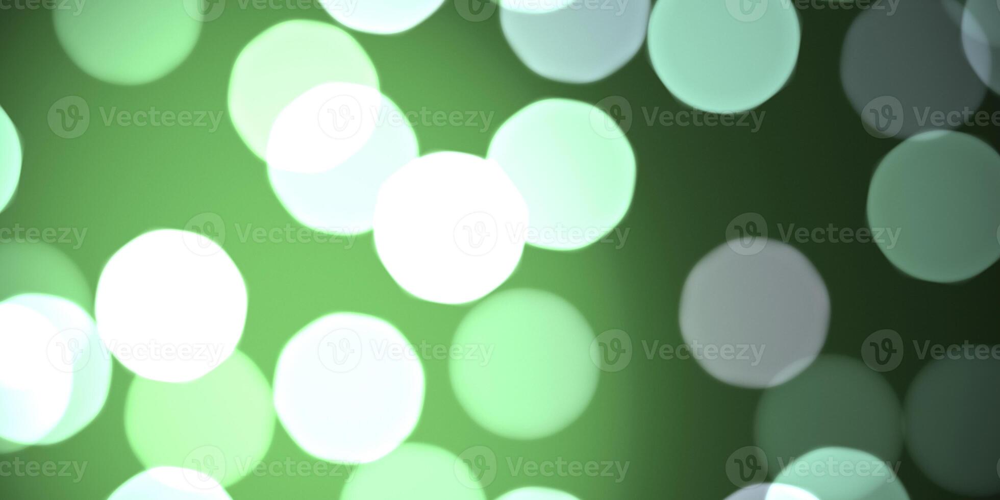 Green bright glowing colorful pattern. Defocused sweet design. Bokeh background. Blurred colored texture. Happy color love creative backdrop. photo