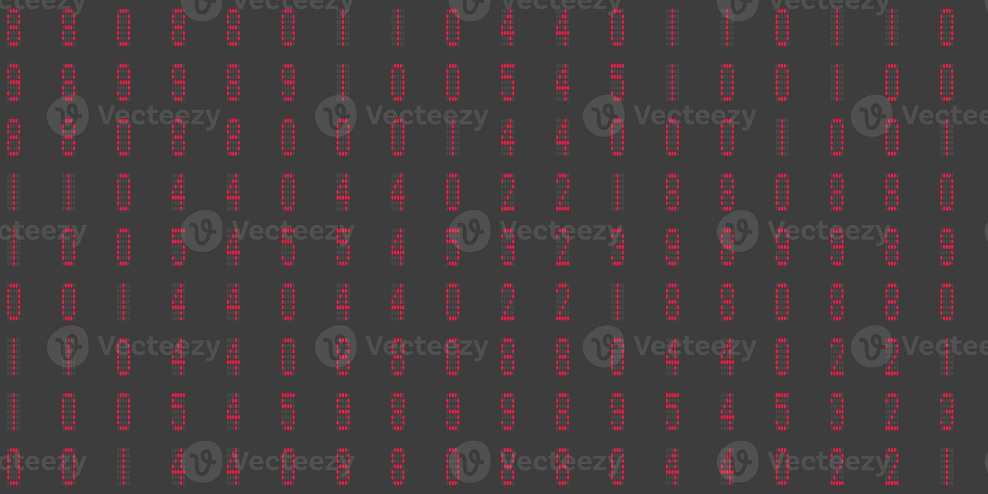 Red pink abstract display digit pattern. Electronic Numbers Background. Cyberspace texture. Numeric binary creative surface. Numeral tech design backdrop. photo