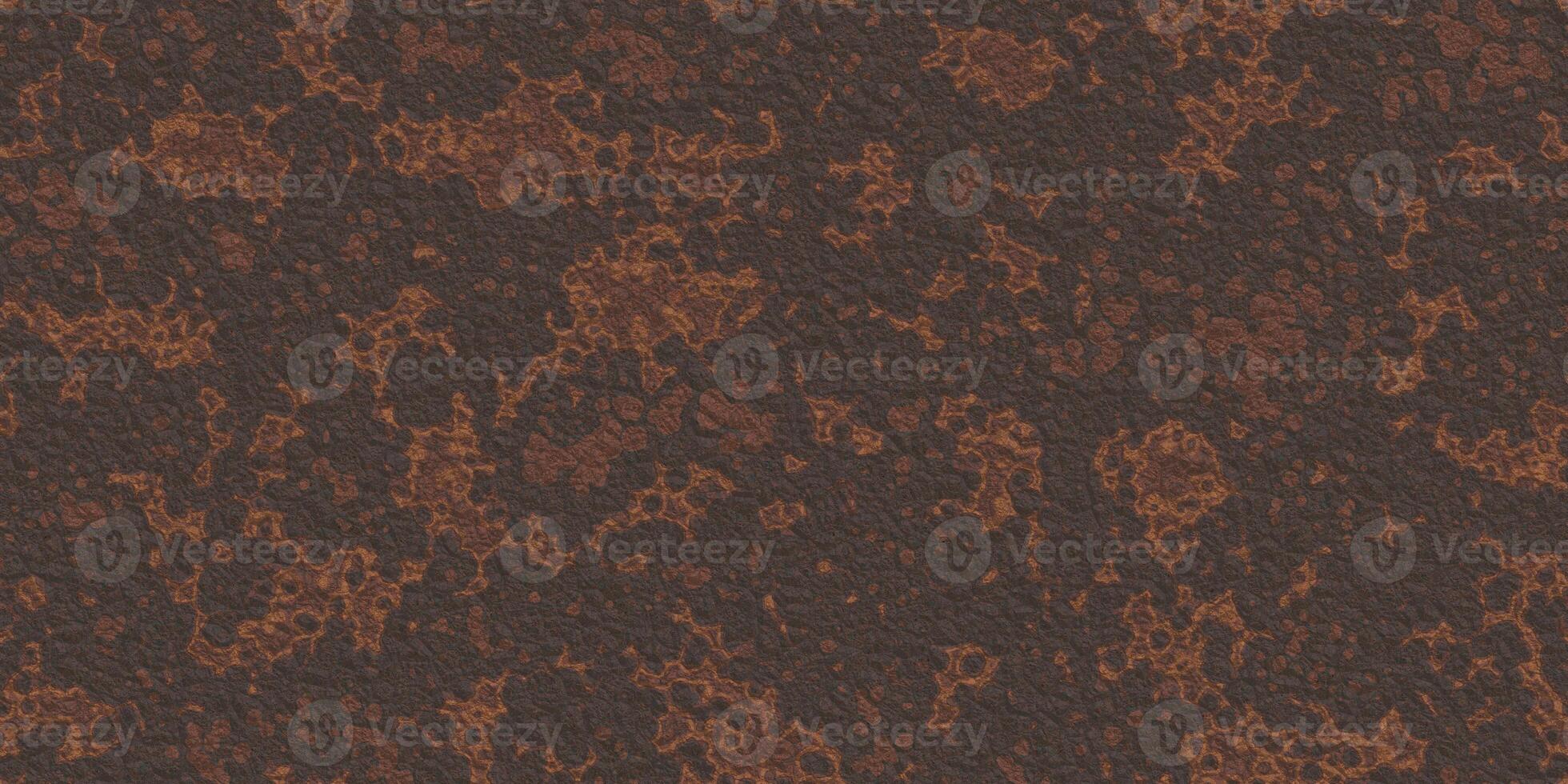 Dirty Rusted Metal Pattern. Seamless Transition. photo