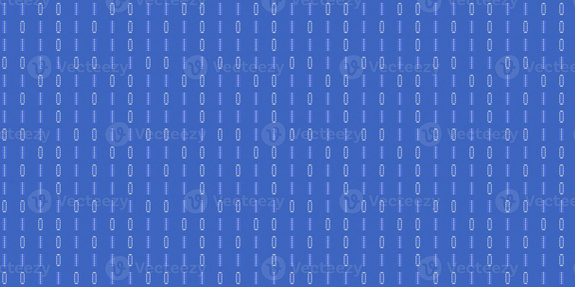 Blue numeric binary creative surface. Numeral tech design backdrop. Abstract display digit pattern. Electronic Numbers Background. Cyberspace texture. photo