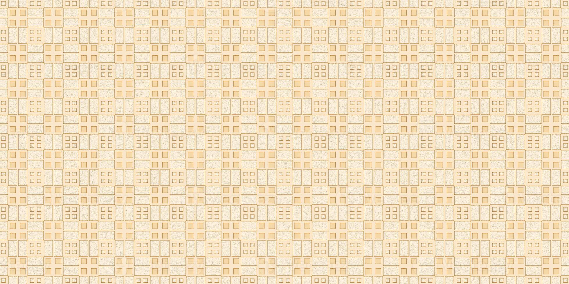Golden Metallic Cells Texture. Seamless Gold Pattern. photo