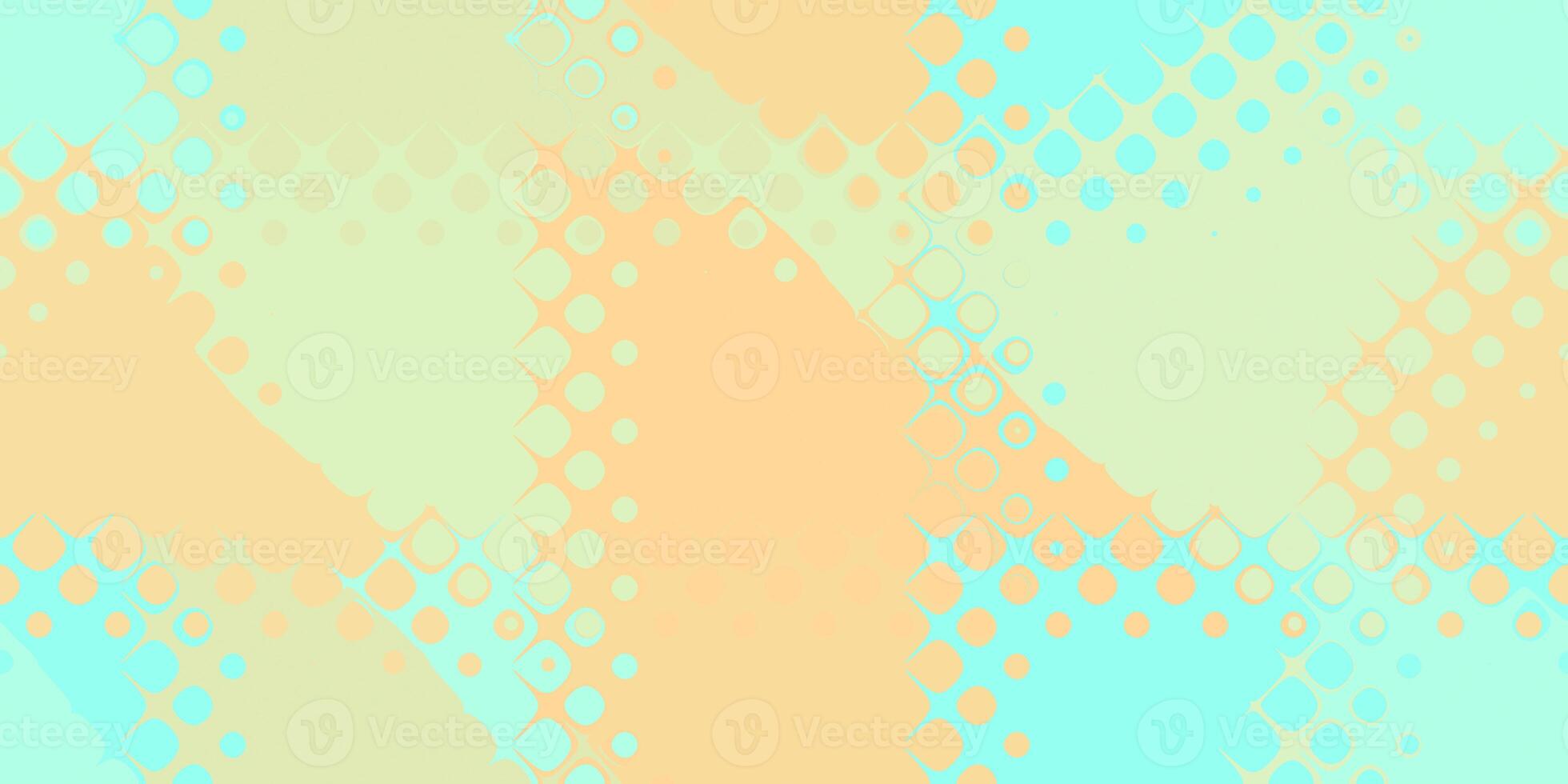 Beige blue rounded cells grid background. Bubbled liquid creative design. Awesome colored sweet holiday texture. Amazing multicolor happy love shapes backdrop. Bright color bubbles geometric surface. photo