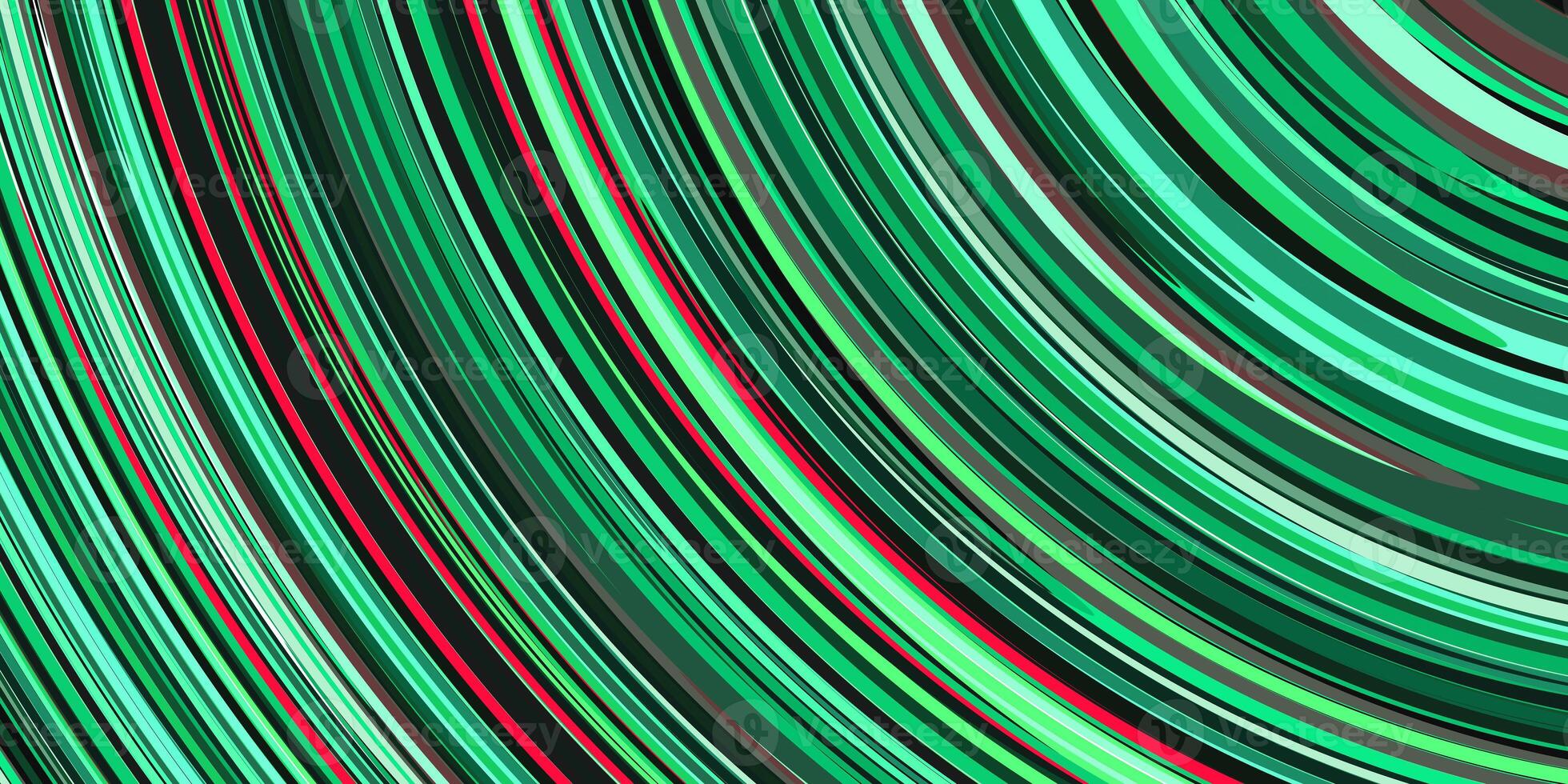 Green red colored curves background. Color arc bow surface. Amazing multicolor arch backdrop. Awesome colorful rounding pattern. Abstract school education design. Cool sun shining creative. photo