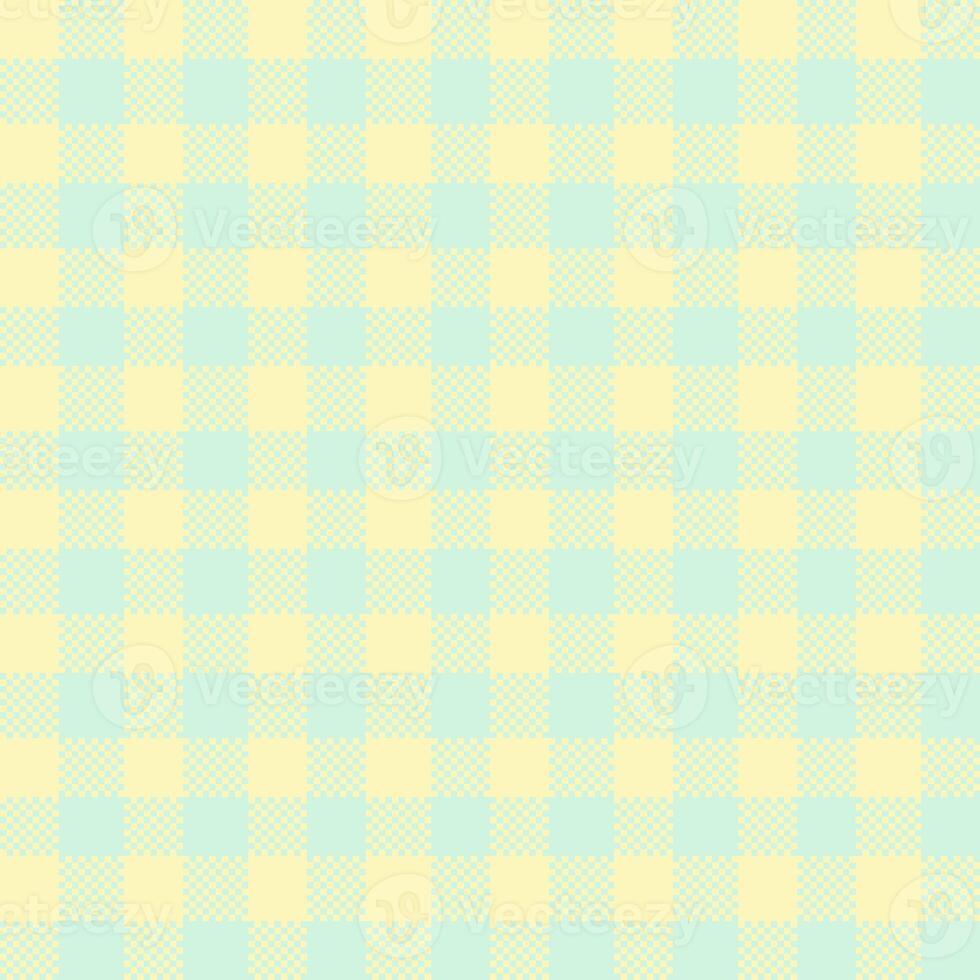Gingham Pattern. Seamless gainsboro lemon chiffon traditional check pattern. Good for tablecloths, oilcloths, towels, picnic blankets, gift paper. photo