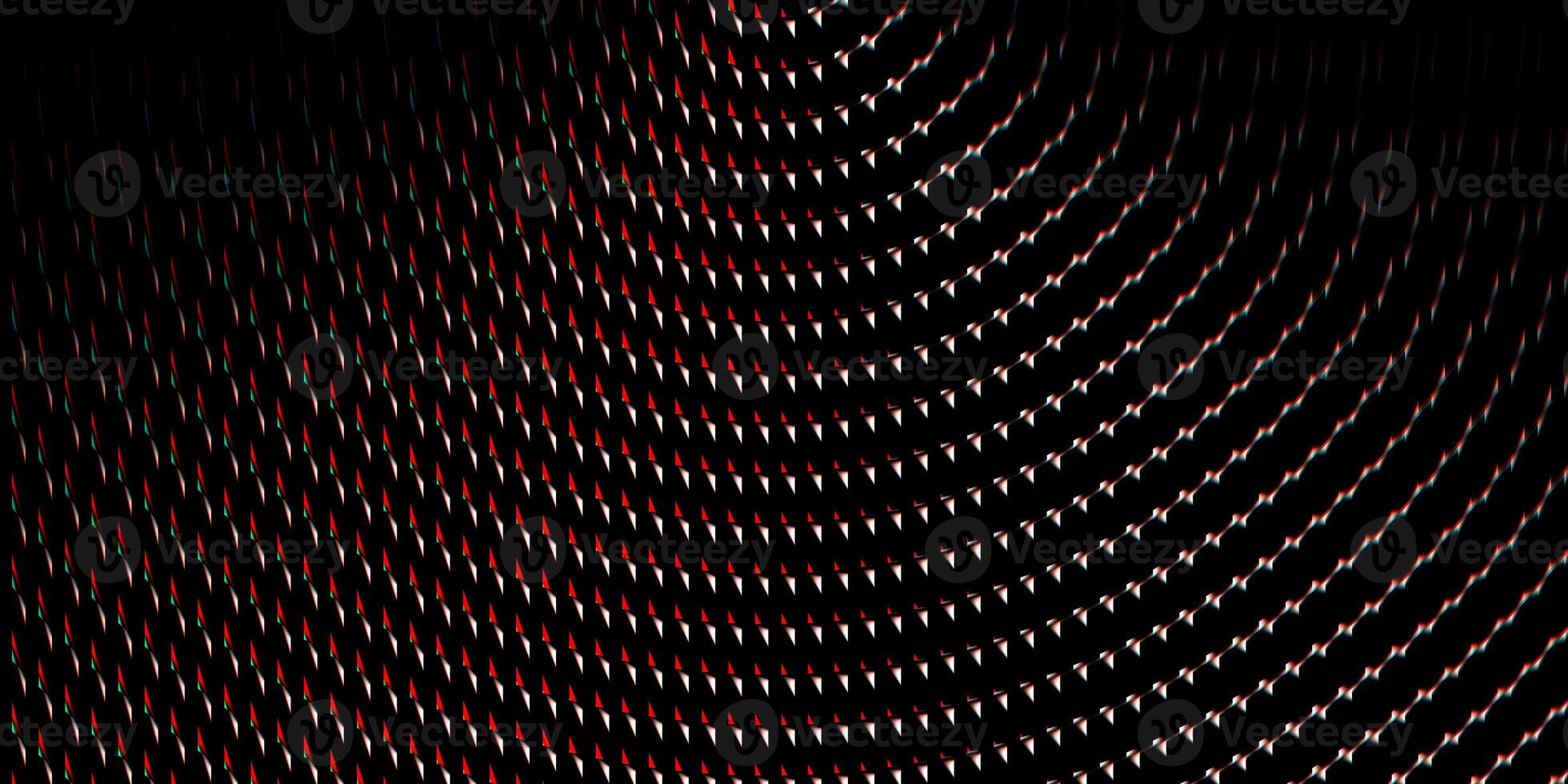 Red lamp flare glow. Fresnel lens pattern. Spotlight glass art texture. Projector lens background creative. Searchlight striped circles screen optical. photo