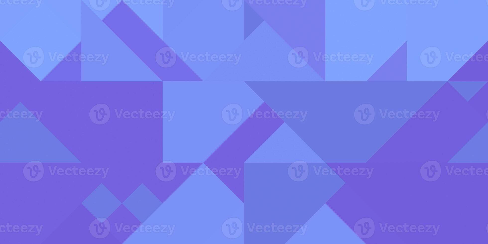 Geometric background pattern. Venus violet blue. Seamless different flat even color shapes minimal design. photo