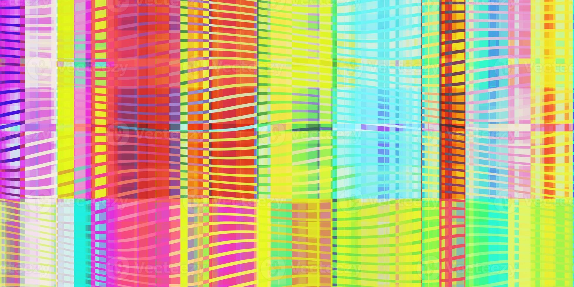 Colored Hypnotic Waves Colorful Noise Background. Glitch Art Backdrop. Distorted Geometric Surface. Abstract grunge pattern. Distortion Screen Texture. photo