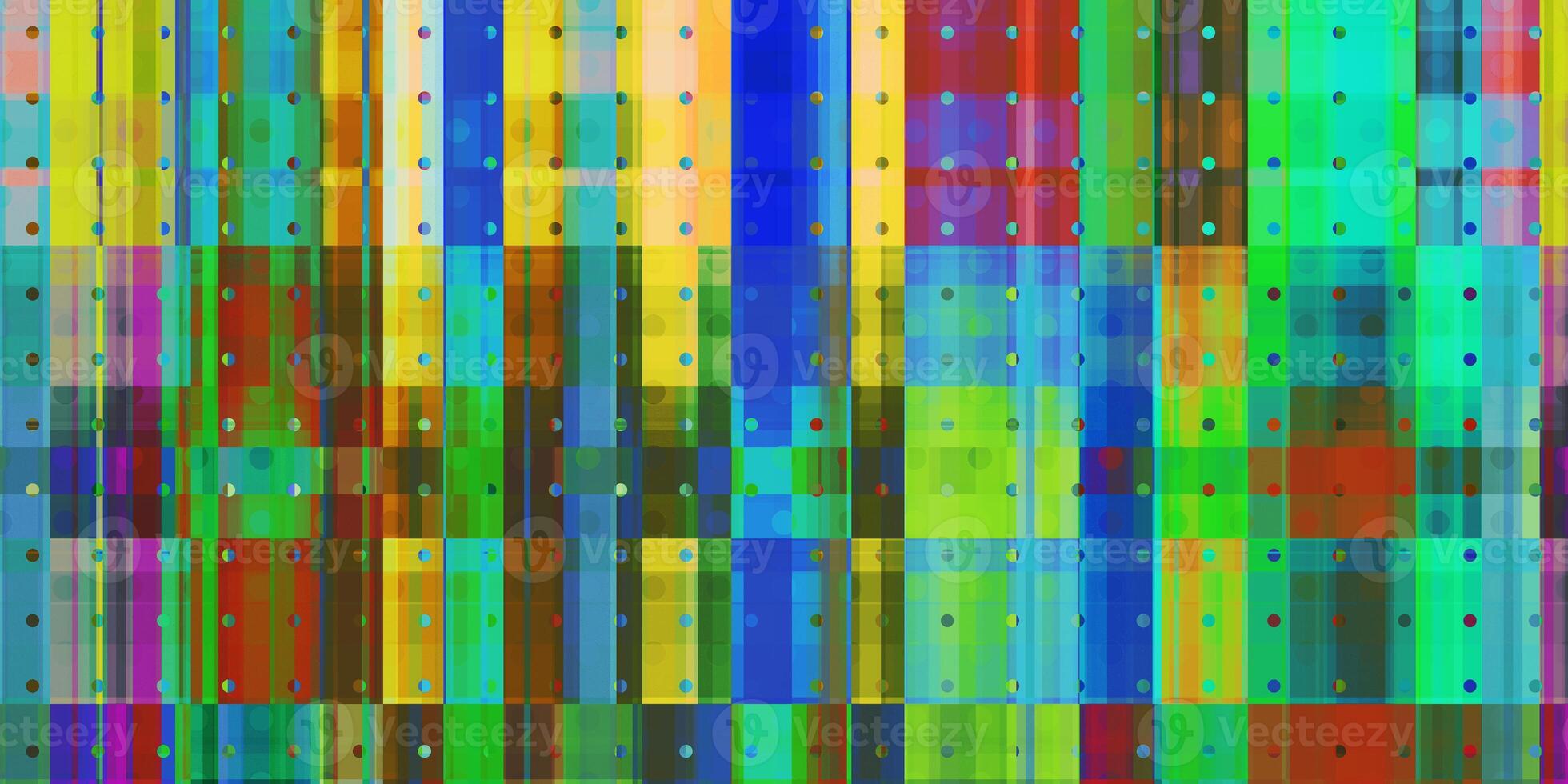 Multicolor Dots Distortion Screen Texture. Colorful Noise Background. Glitch Art Backdrop. Distorted Geometric Surface. Abstract grunge pattern. photo