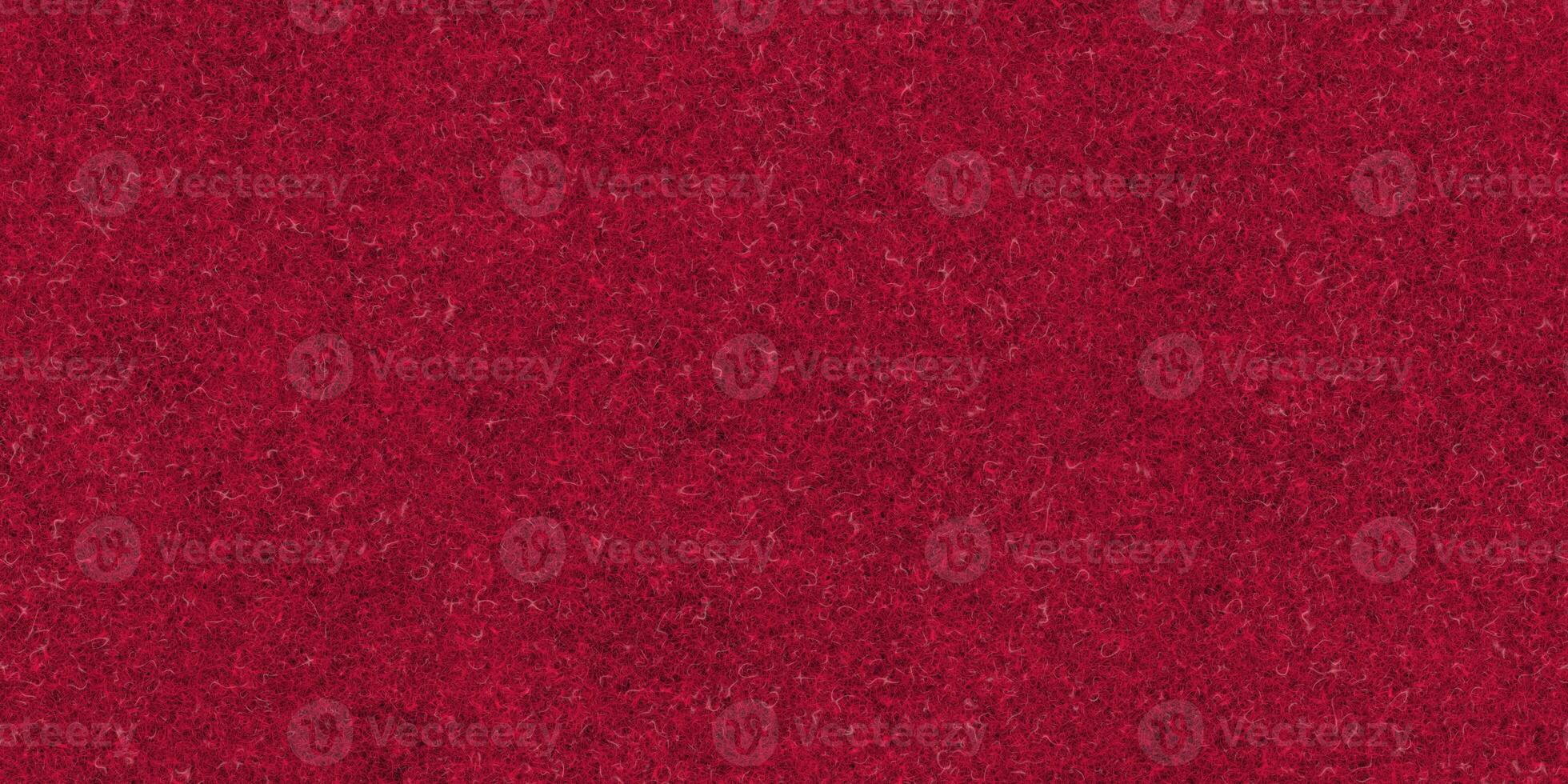 Red pink burgundy seamless felt texture. Felt clothes pattern. Felt material backdrop. Felt textile background. Felt fabric surface. photo