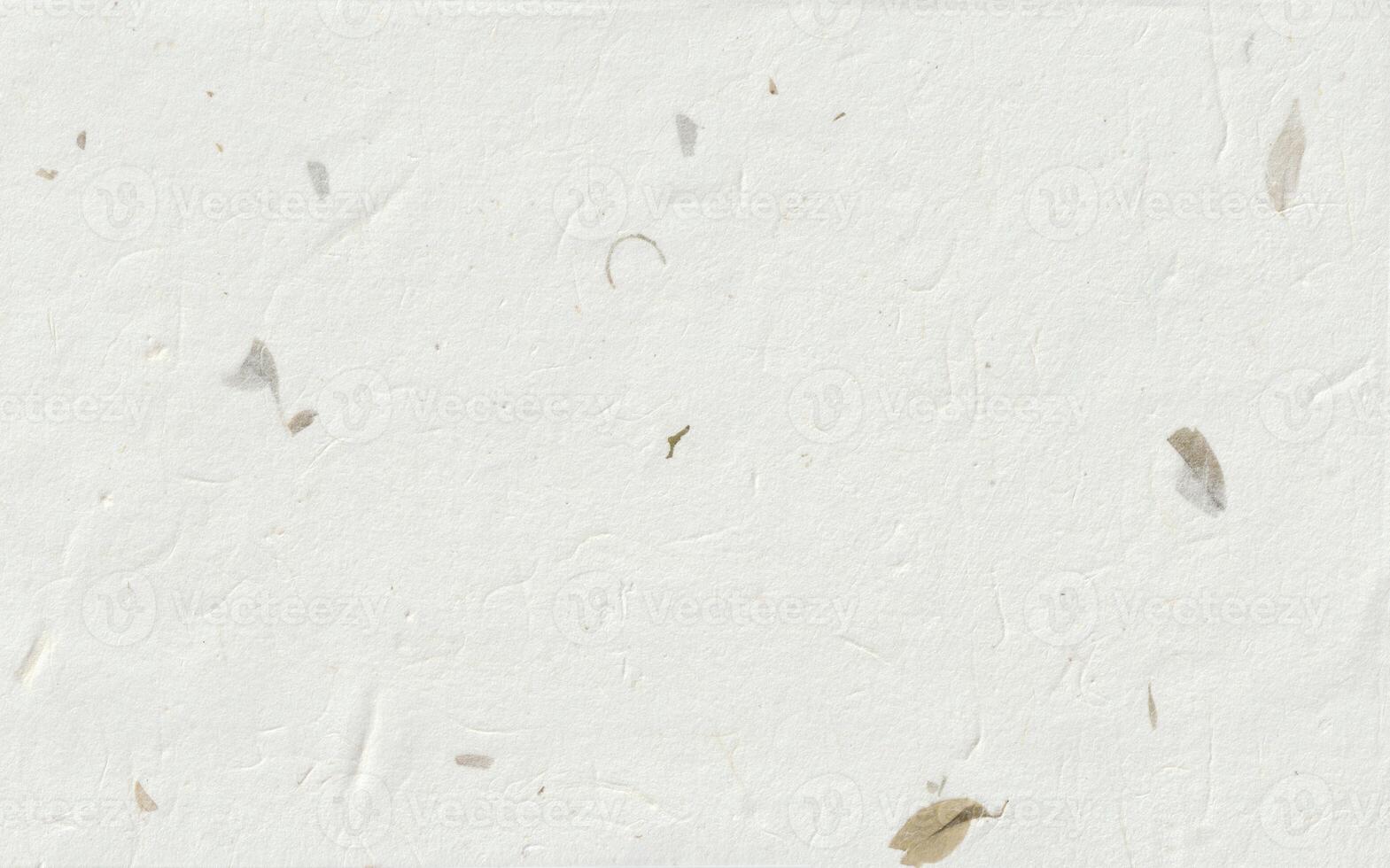 Kraft unique organic art design paper texture with detailed leafs fibers. photo