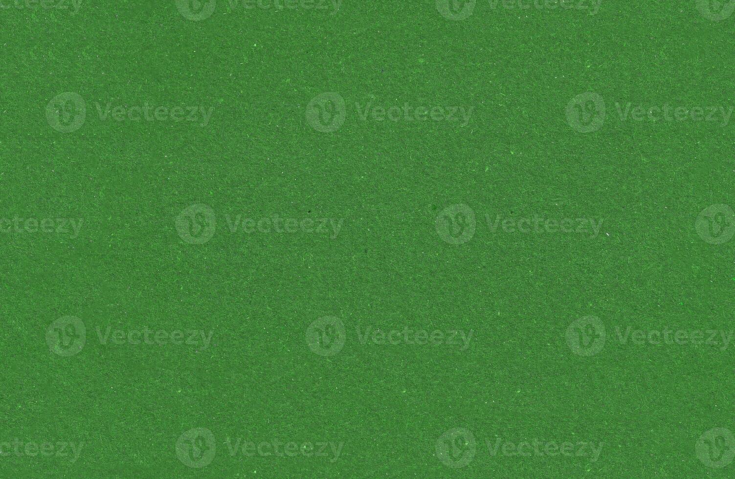 Seamless carton dark green craft paper texture. Recycling beige page. photo