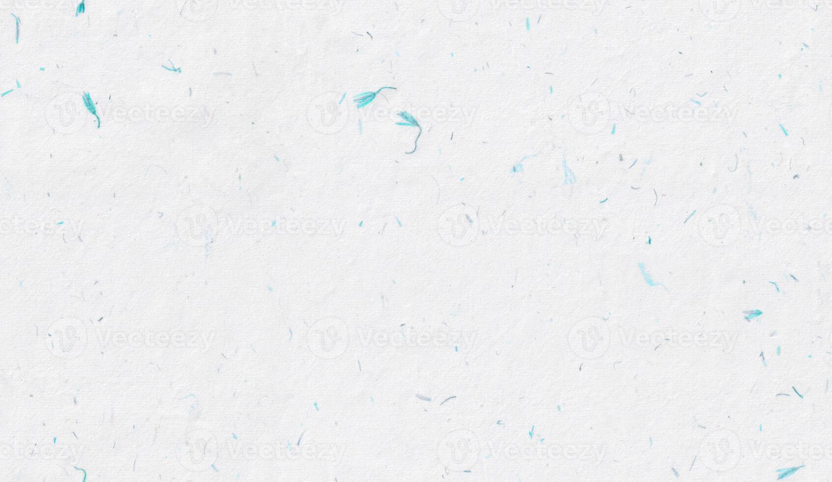 Handmade rice fibers blue flowers paper texture for scrapbook background photo