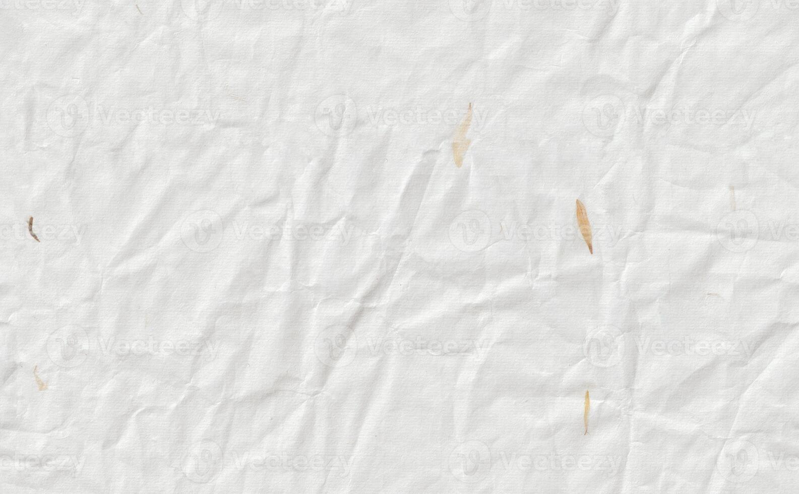 Creases Yellow Petals Paper Texture. Antique Blank Hand Made Blank Sheet Fibers Background. Seamless Transition. photo