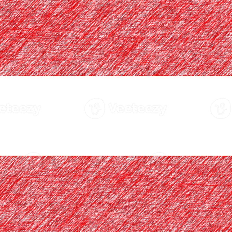 Austria flag pencil painting picture. Austrian emblem shaded drawing canvas. photo